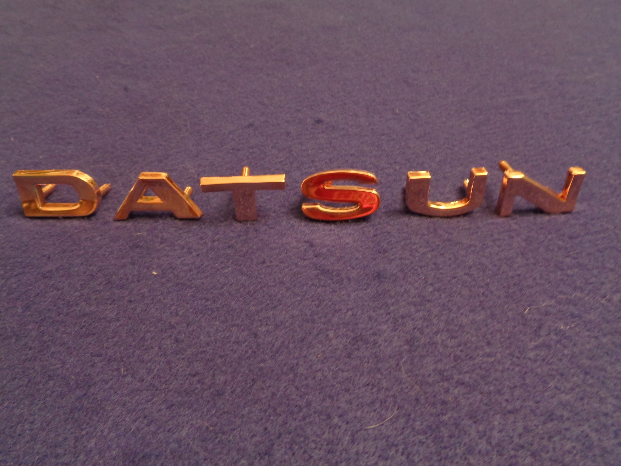 Datsun Roadster 65, 66, 67, 671/2, 68, 69 & 70 Hood Emblem set