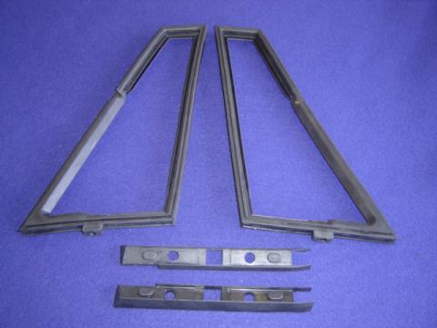 Datsun Roadster 65, 66, 67 & 67 1/2 4 piece LH & RH Vent Rubber Kit