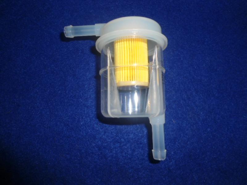 Datsun Roadster 68, 69, and 70 1600 fuel filter CLEAR