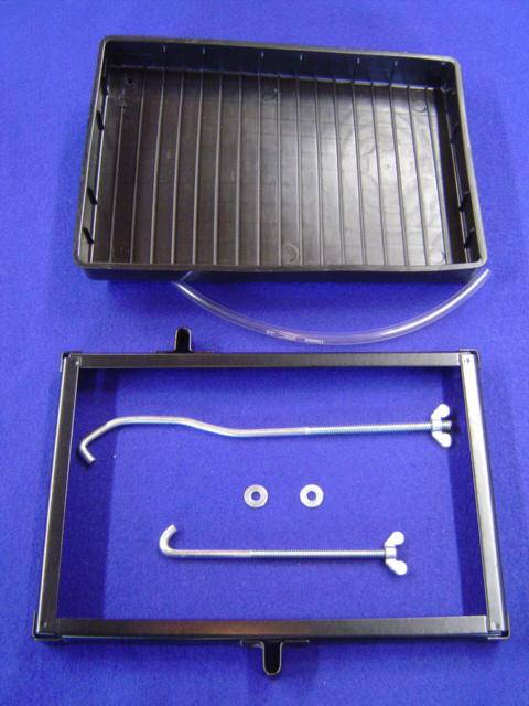 Datsun Roadster Powder coated Battery Hold Down Frame &amp; Nissan Tray