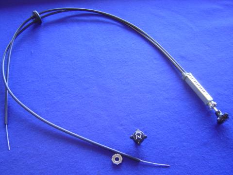 Datsun roadster SU Choke cable assembly
