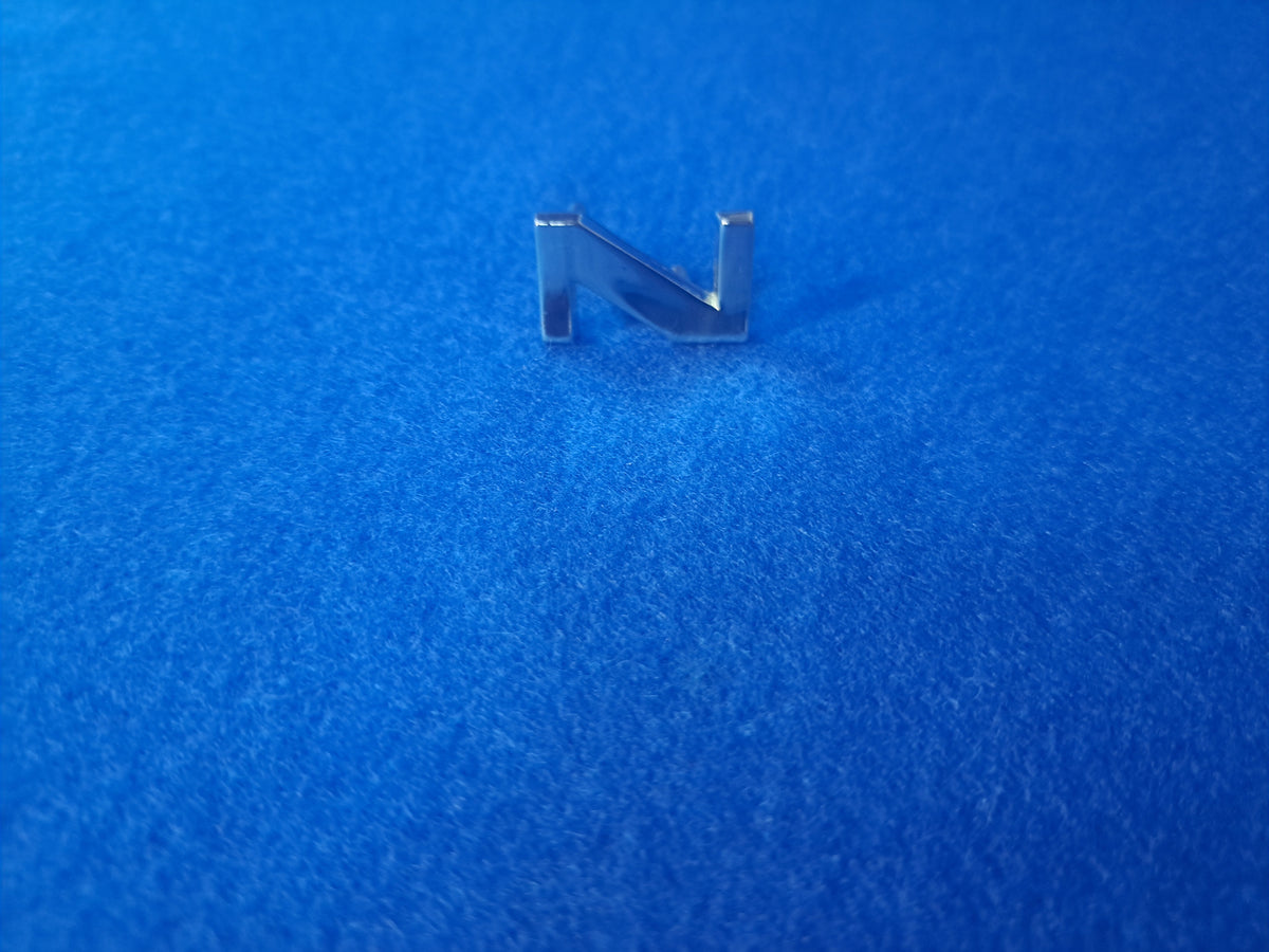 Datsun Roadster 65, 66, 67, 671/2, 68, 69 & 70 Metal Hood Emblem Set & Individual letters