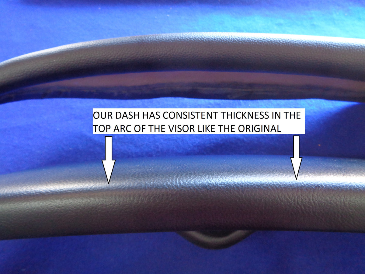 Datsun Roadster Early Low Windshield  Dash Comparison
