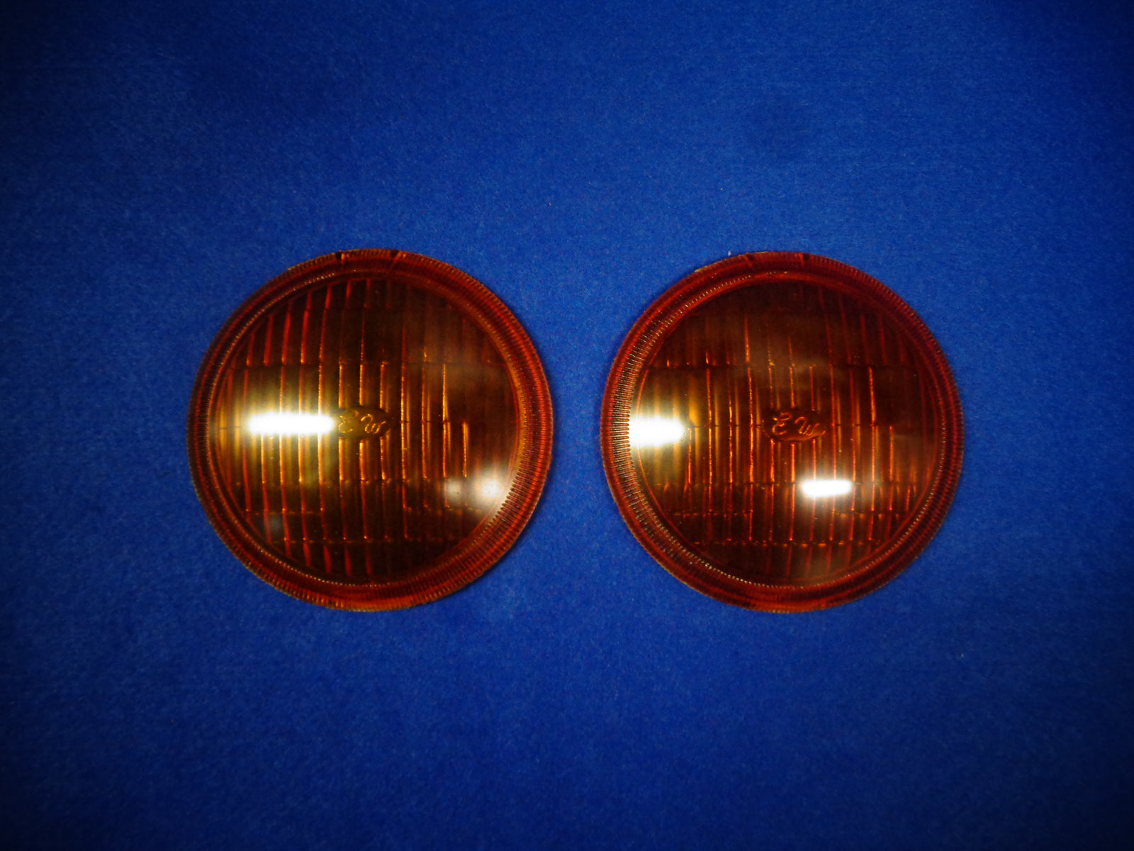 Datsun Fairlady & Roadster Everwing Fog Lamp lenses in Amber