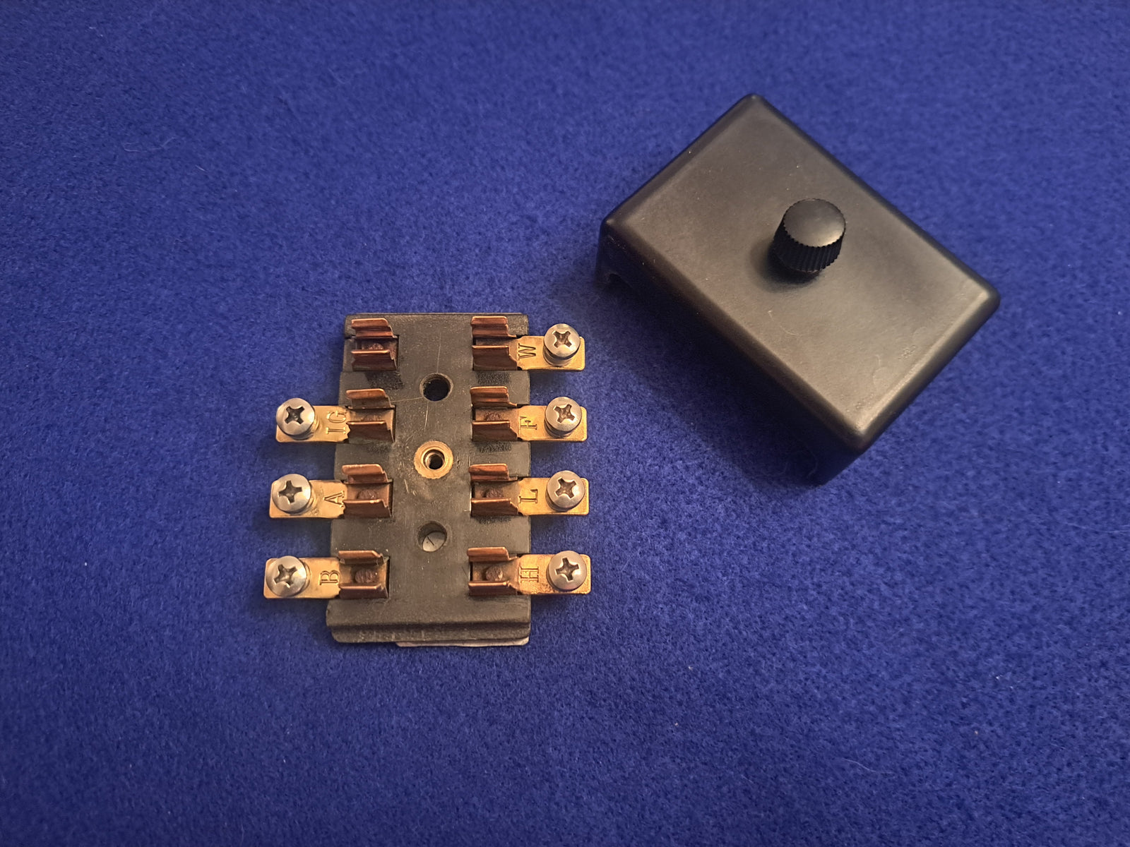 Datsun Roadster 65, 66, 67, 67 1/2 Fuse Box Used Fuse Holder New Cover