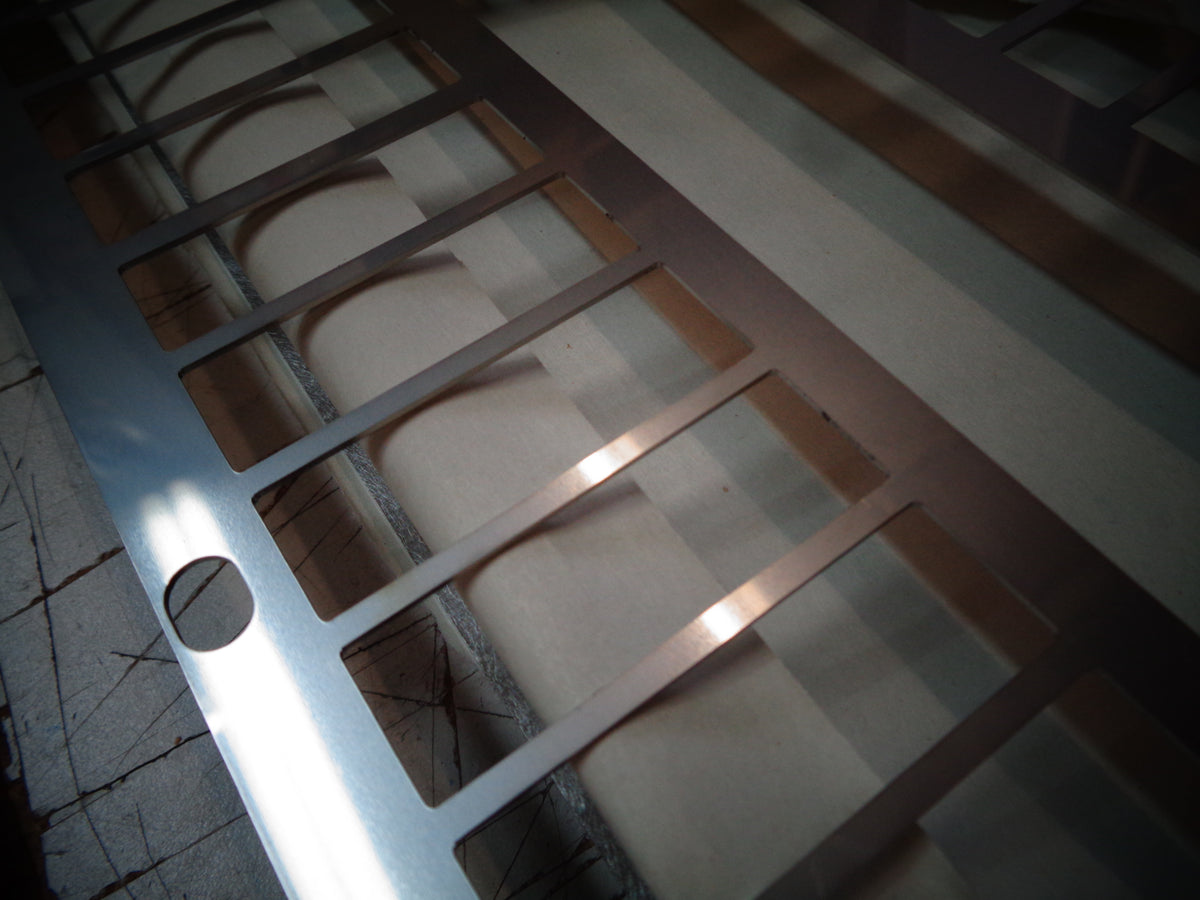 Datsun Roadster 2000 67 1/2, 68, 69 &amp; 70 Polished Stainless Steel Grille mirror finish