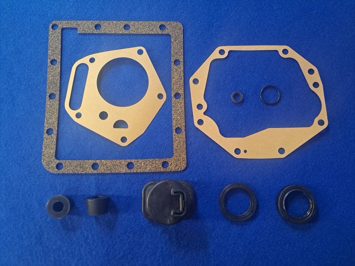 Datsun Roadster & 510 65, 66, 67, 67 1/2, 68, 69 & 70 1600 & 510 4 Speed Supplemented Transmission gasket Kit Assemblies w/50mm Front Seal ASSEMBLY