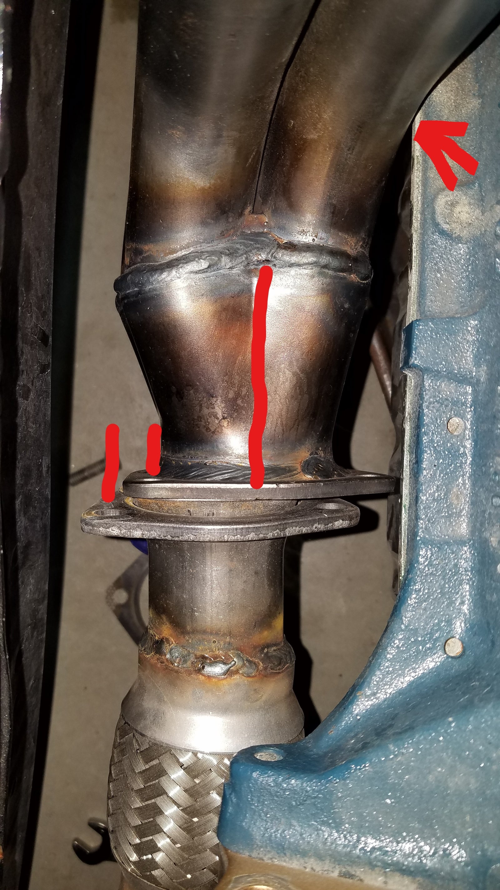 Datsun Roadster 2000 Header 1 1/2 diameter tube