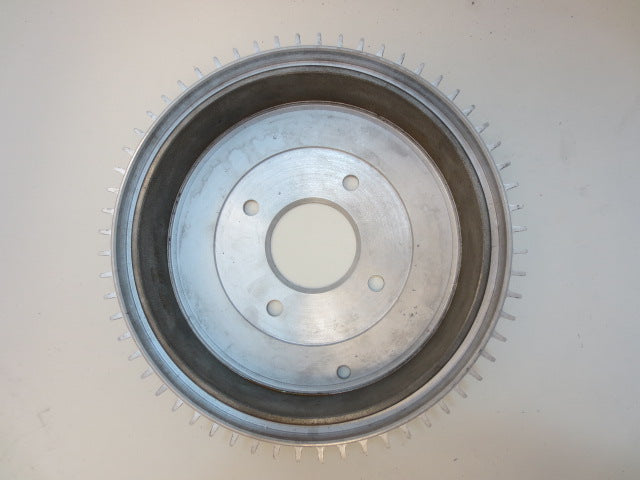 Datsun Z Car 70, 71, 72, 73, 74, 75, 76, 77 &amp; 78 240Z-260Z-280Z, 510 Rear Aluminum Finned Brake Drum rear view