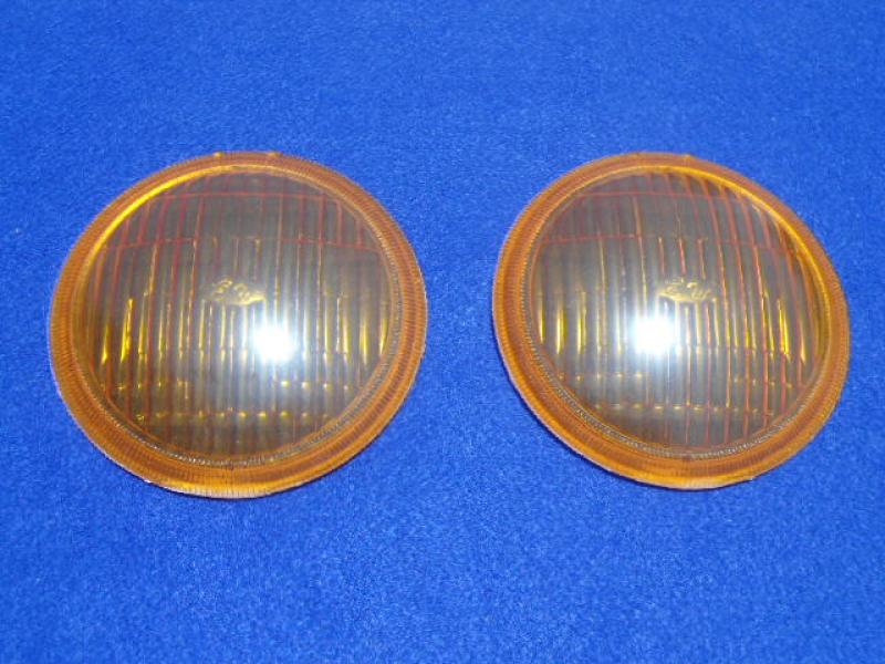 Datsun Fairlady &amp; Roadster Everwing Fog Lamp lenses in Amber