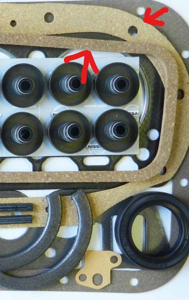 Datsun Roadster 1600 DELUXE Engine Gasket Set