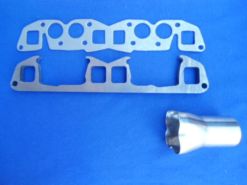 Datsun Roadster 1600 Fairlady 1500 header flange & tube