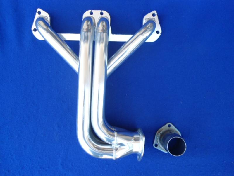 Datsun Roadster 2000 Solex header 15mm flange 1 5/8" tube & collector no gaskets