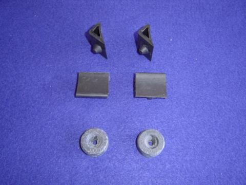 Datsun Roadster 63 - 70 Hood bumper set