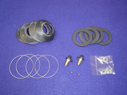 Datsun Roadster 65, 66, 67, 67 1/2, 68, 69 & 70 Front Caliper Rebuild Major Kit - ASSEMBLY