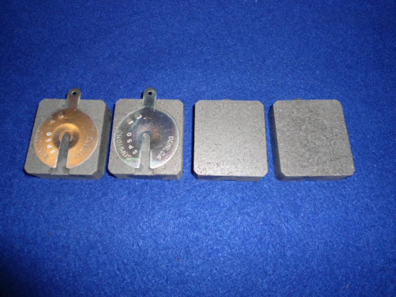 Datsun Roadster 65, 66, 67, 67 1/2, 68, 69 and 70 Nissan original front brake pad set