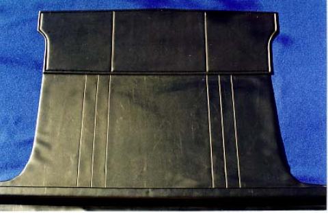 Datsun Roadster 65, 66 and 67 Minor Black Vinyl Interior Package w/regular pockets & firewall panel kit