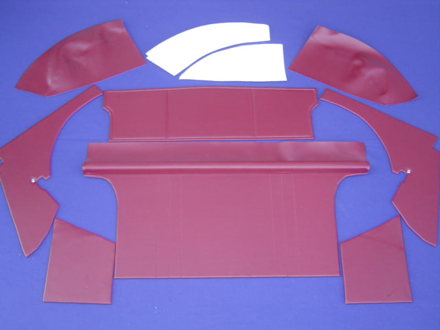 Datsun Roadster 65-67 Interior Panel Set Red