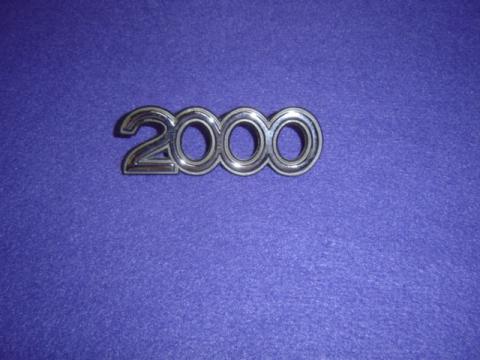 Datsun Roadster 67 1/2 , 68, 69 and 70 2000 Metal Emblem