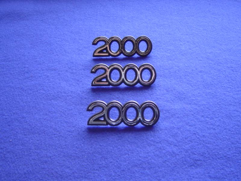 Datsun Roadster 67 1/2, 68, 69 and 70 3 Pack 2000 Metal Emblem Set