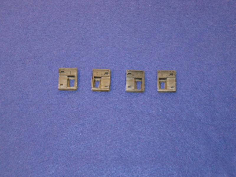 Datsun Roadster 68, 69 &amp; 70 door handle rubber 4 piece kit