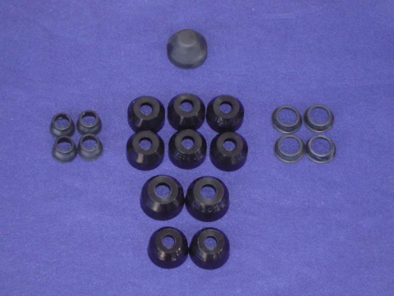 Datsun Roadster 69 1/2 - 70 Front Steering Boot Cover Kit