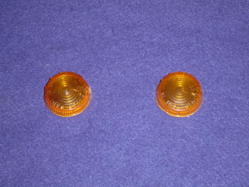 Datsun Roadster 69 Rear Amber Sidelight Lens-pair
