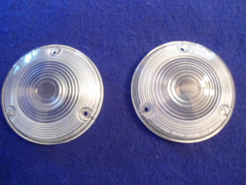 Datsun Roadster 70 park Lamp Clear lenses pair