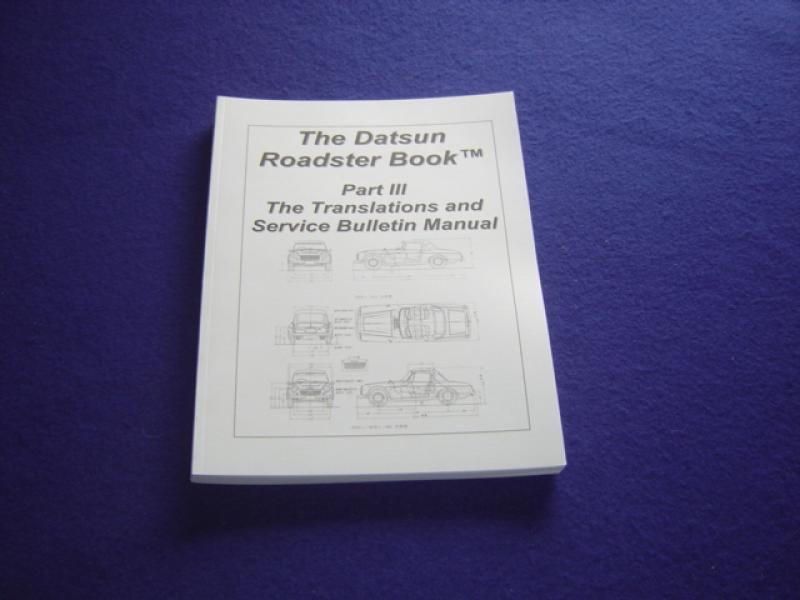 Datsun Roadster Book Volume 3 Add On
