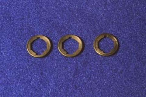 Datsun Roadster Door and trunk cylinder lock rubber weatherstrip Pack of three