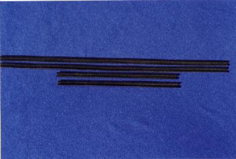 Datsun Roadster Door glass weather-strip vertical track pieces