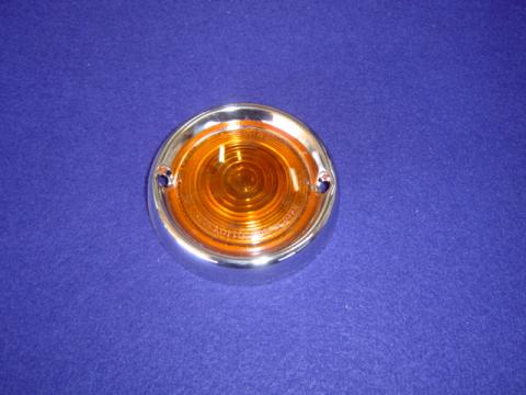 Datsun Roadster &amp; Fairlaay 63, 64, 65, 66, 67, 67 1/2, 68 &amp; 69Amber Park Lamp Lens &amp; Gasket
