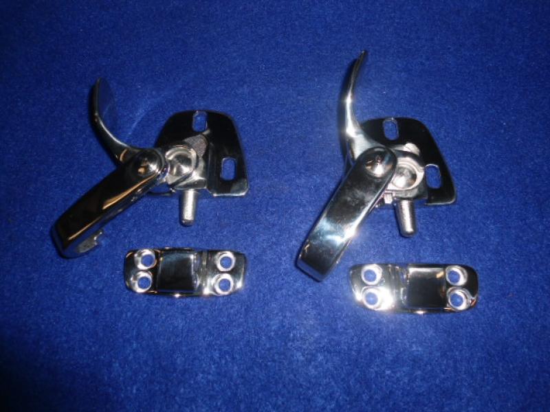 Datsun Roadster &amp; Fairlady 63, 64, 65, 66, and 67 1/2 .304 Stainless Soft Top Clips pair