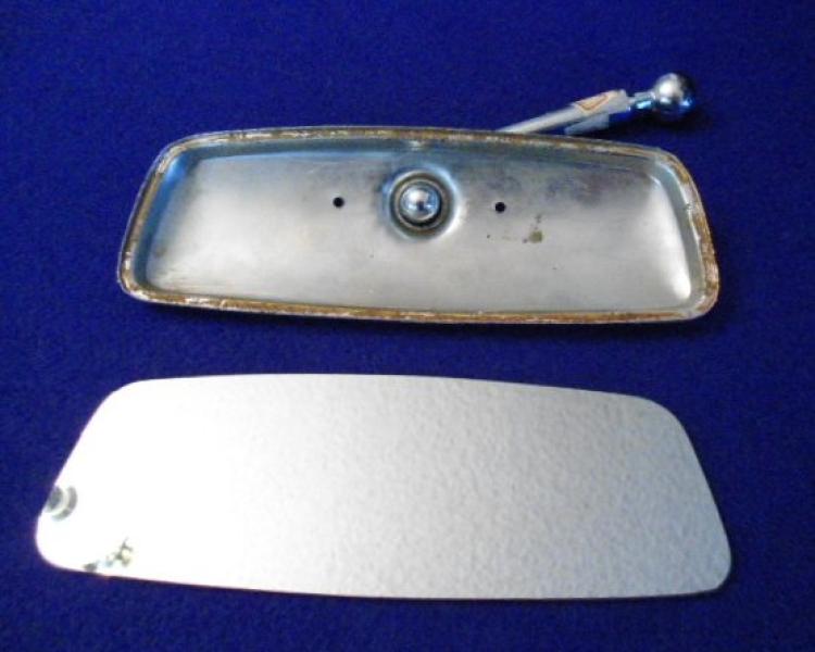 Datsun Roadster &amp; Fairlady 65 - 67 early dash board rear view mirror replacement glass