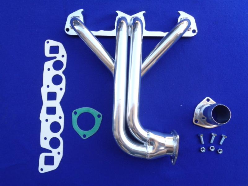 Datsun Roadster & Fairlady 65 - 70 1500/1600 thermal coated header kit w/flex pipe