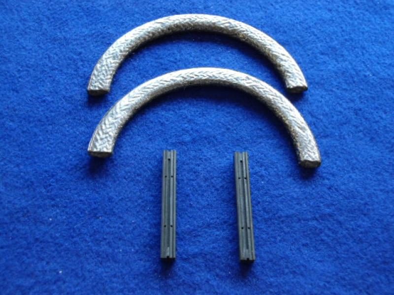 Datsun Roadster Fairlady rope &amp; 2 - rear main side seals