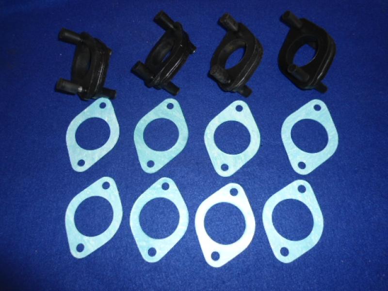 Datsun Roadster Mikuni/Solex Insulator set W/Gaskets