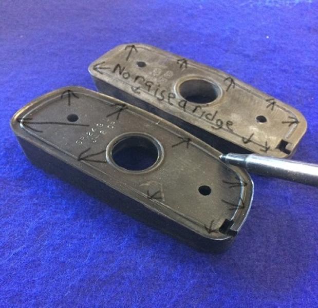 Datsun Roadster Nissan & VR rubber 69 & 70 LH & RH License Lamp Rubber Gaskets
