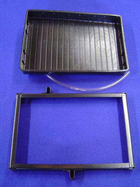 Datsun Roadster 671/2, 68, 69 70 Powder coated Battery Hold Down Frame & Nissan Tray