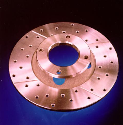 Datsun Roadster Slotted & Drilled Front Brake Rotors