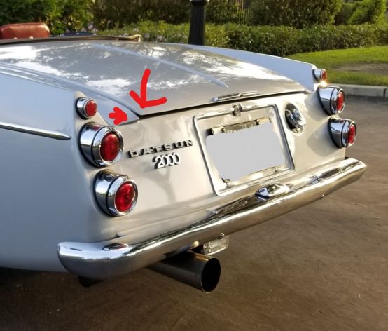 Datsun_Roadster_Trunk_Weather_strip Thailand