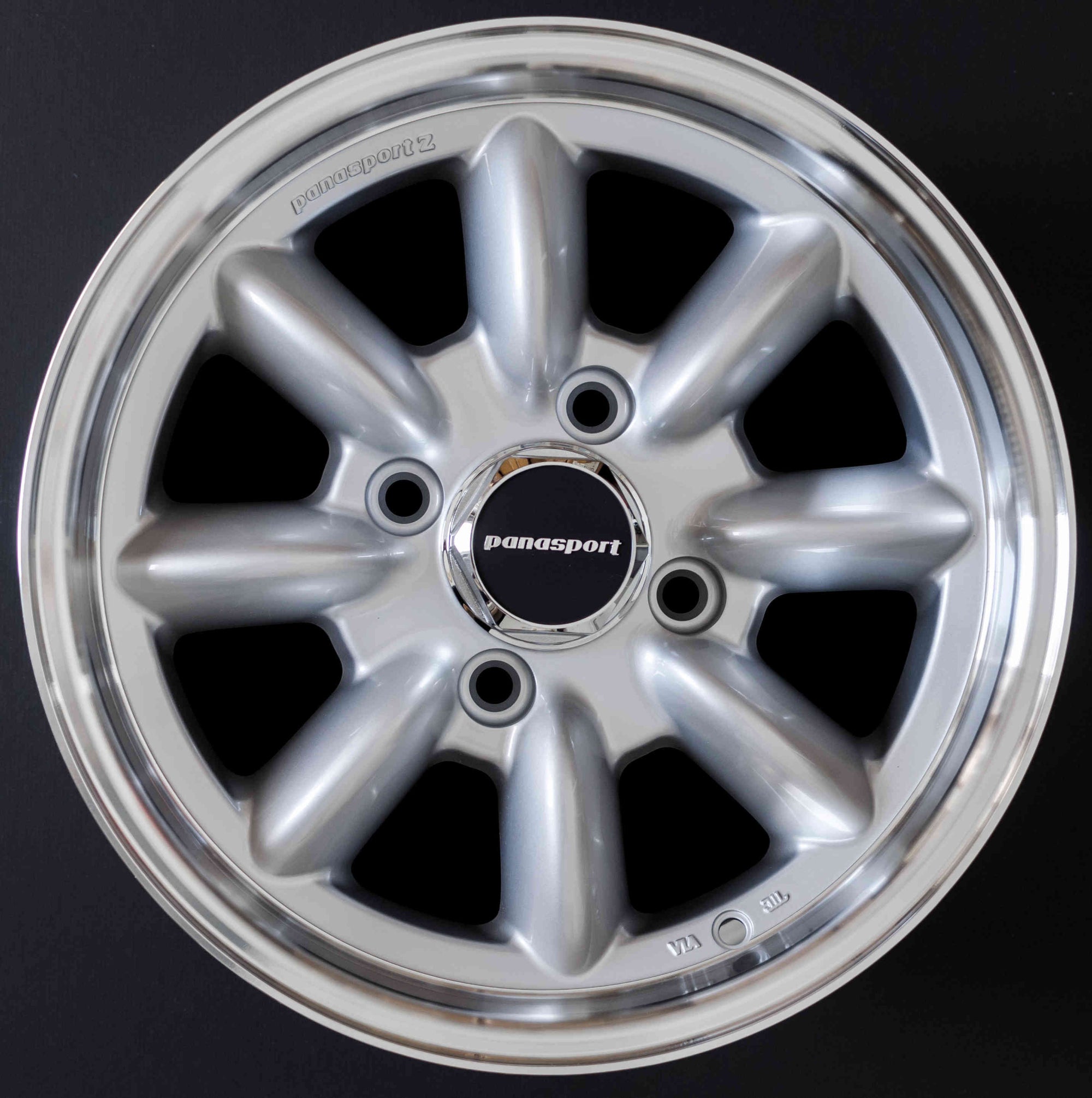 Datsun Roadster Panasport 14 X 6 custom wheel set of four w/lug nut kit