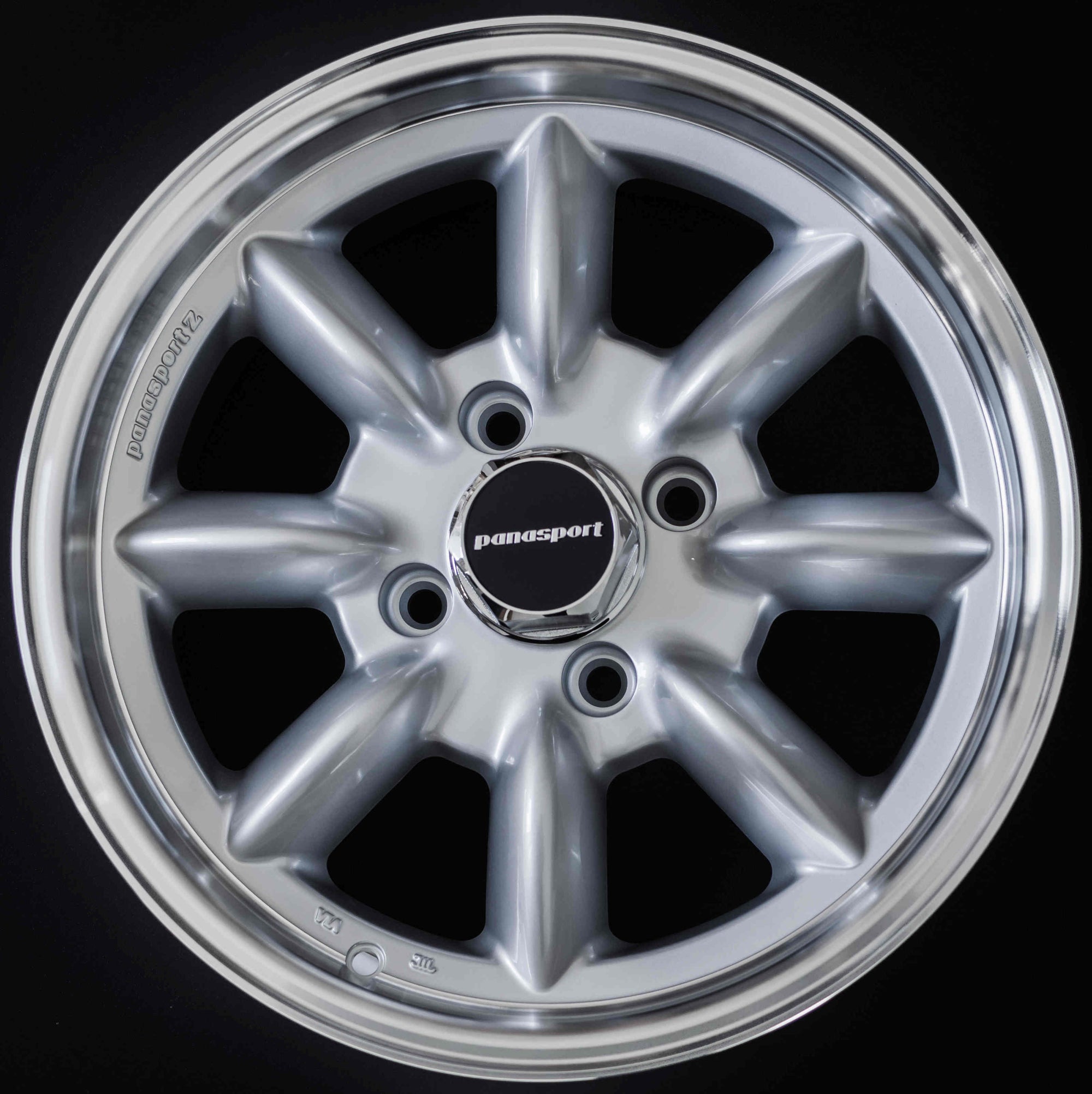 Datsun Roadster Panasport 15 X 6 custom wheel set of four w/lug nut kit